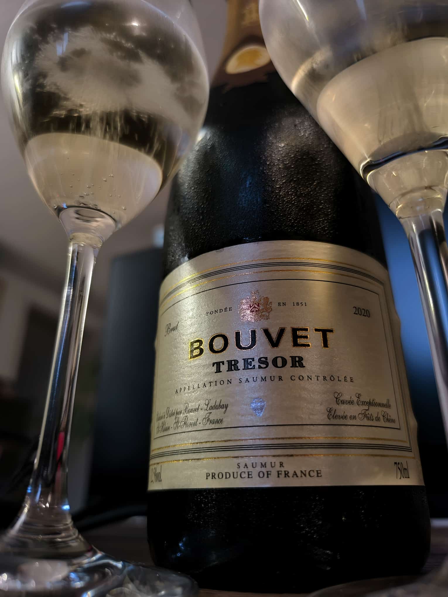 Bouvet Tresor Sekt Cremant Schaumwein Frankreich 